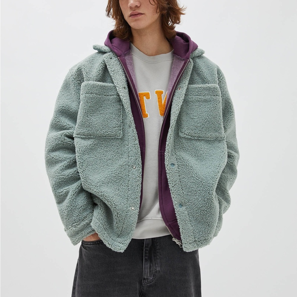 Faux Shearling Overshirts